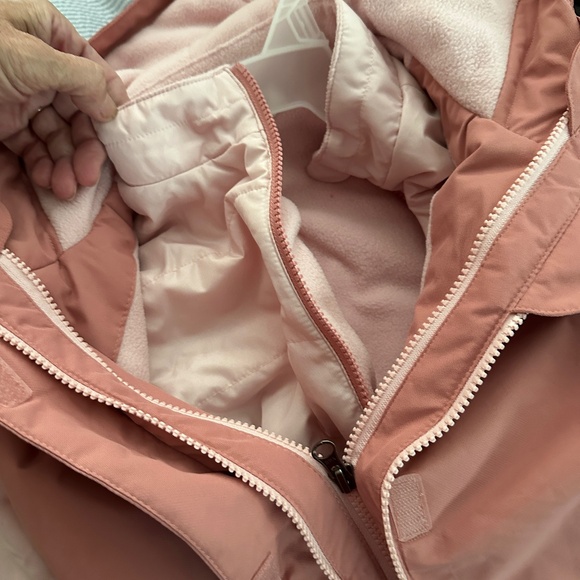 Extremely Warm Girls Winter Coat w Double Zipper and Additional Lining 7-8 - Picture 7 of 8